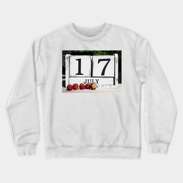 July 17 Crewneck Sweatshirt by ansaharju